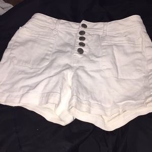 White shorts